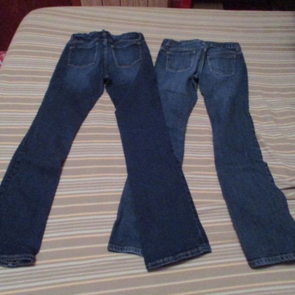 Bundle 3 for $15 - Old Navy Boot Cut Jeans - 2 Pairs - Picture 2 of 4